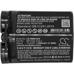 Batterie pour iRobot ABL-C (2000 mAh/21.6 Wh, 10.8 V)