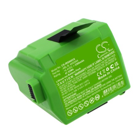 Batterie pour iRobot Roomba S9 (3300 mAh/47.52 Wh, 14.4 V)