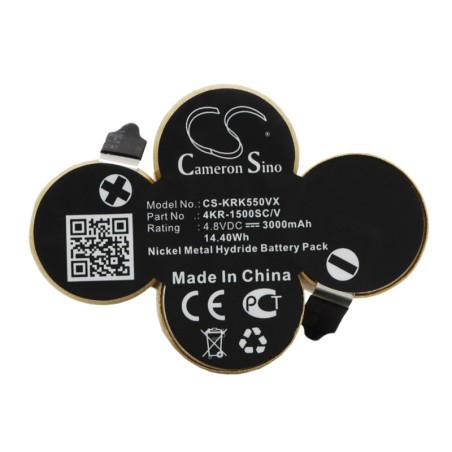 Batterie pour Karcher K55 (3000 mAh/14.4 Wh, 4.8 V)