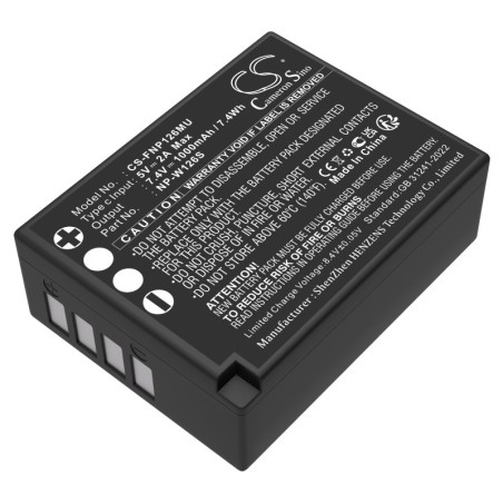 Batterie pour Fujifilm XT30 (1000 mAh/7.4 Wh, 7.4 V)