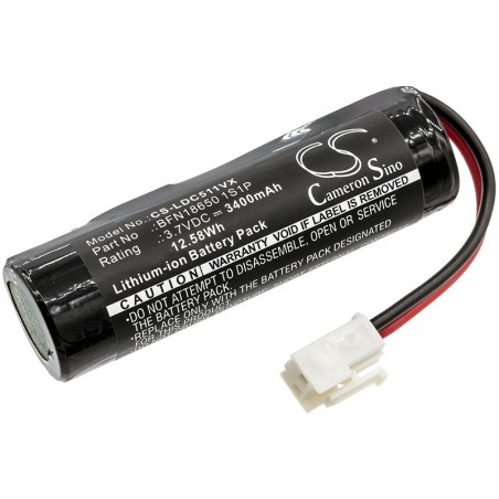 Batterie pour Silvercrest SFR 3.7 D3 (3400 mAh/12.58 Wh, 3.7 V)