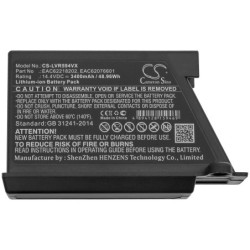 Batterie pour LG VR5906LM (3400 mAh/48.96 Wh, 14.4 V)