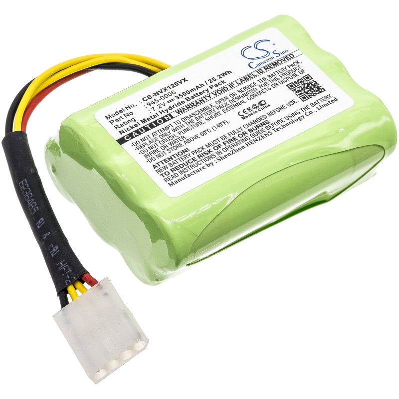 Batterie pour Neato 945-0024 (3500 mAh/25.2 Wh, 7.2 V)