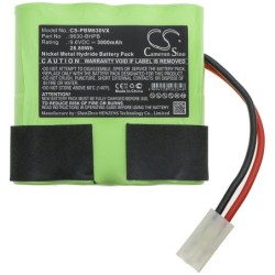 Batterie pour Water Tech Pool Blaster Max CG (3000 mAh/28.8 Wh, 9.6 V)
