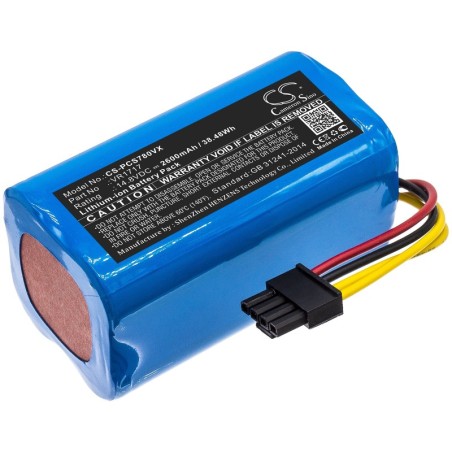 Batterie pour ROVUS BL500 (2600 mAh/38.48 Wh, 14.8 V)