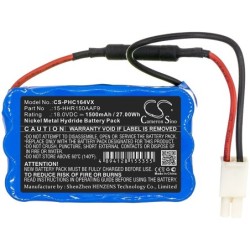 Batterie pour Philips FC6164 (1500 mAh/27 Wh, 18 V)