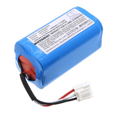 Batterie pour Philips SmartPro Compact (1400 mAh/17.92 Wh, 12.8 V)