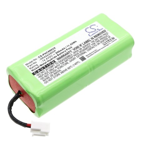 Batterie pour Taurus Striker Slim 079748 (800 mAh/11.52 Wh, 14.4 V)