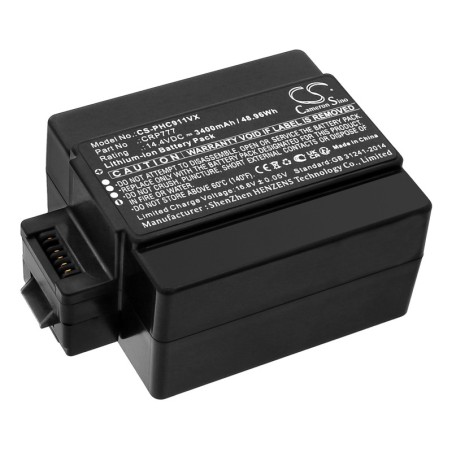 Batterie pour Philips CRP777 (3400 mAh/48.96 Wh, 14.4 V)