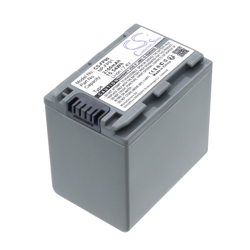 Batterie pour Sony DCR-DVD305 (2100 mAh/15.54 Wh, 7.4 V)