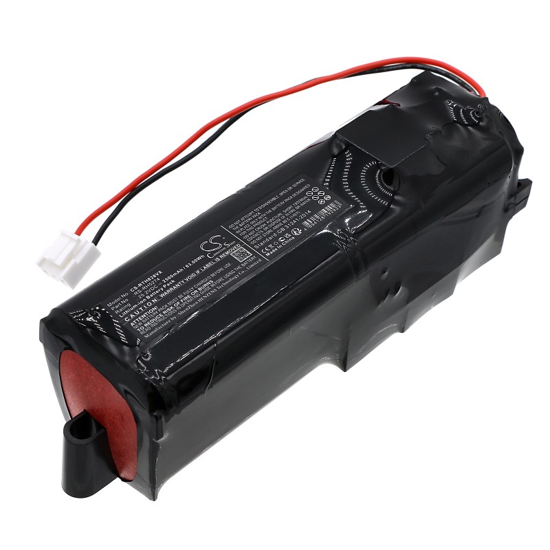 Batterie pour Rowenta TY8875RO/9A0 (2500 mAh/63 Wh, 25.2 V)