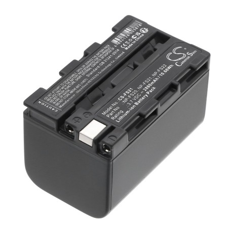 Batterie pour Sony DCR-PC2E (2880 mAh/10.66 Wh, 3.7 V)