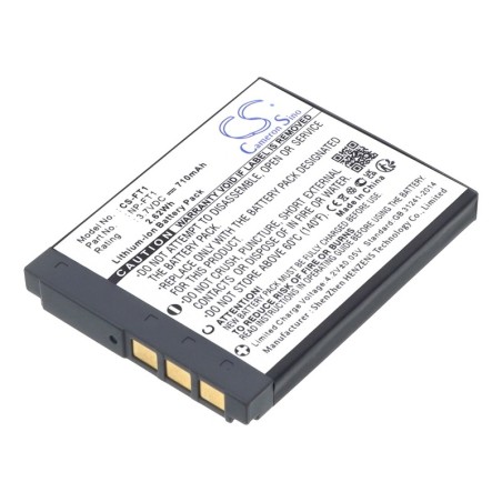 Batterie pour Sony NP-FT1 (710 mAh/2.63 Wh, 3.7 V)