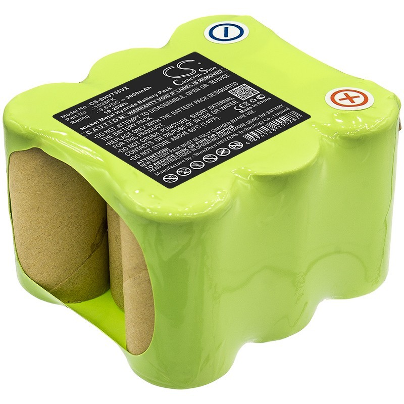 Batterie pour Shark 1028FK (2000 mAh/19.2 Wh, 9.6 V)