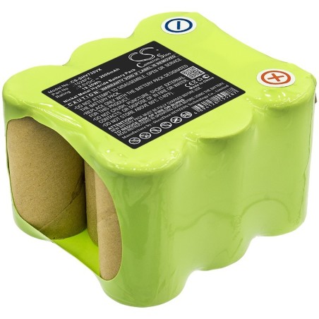 Batterie pour Shark 1028FK (2000 mAh/19.2 Wh, 9.6 V)