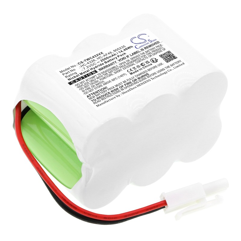 Batterie pour Twinbird 102000 (2000 mAh/14.4 Wh, 7.2 V)
