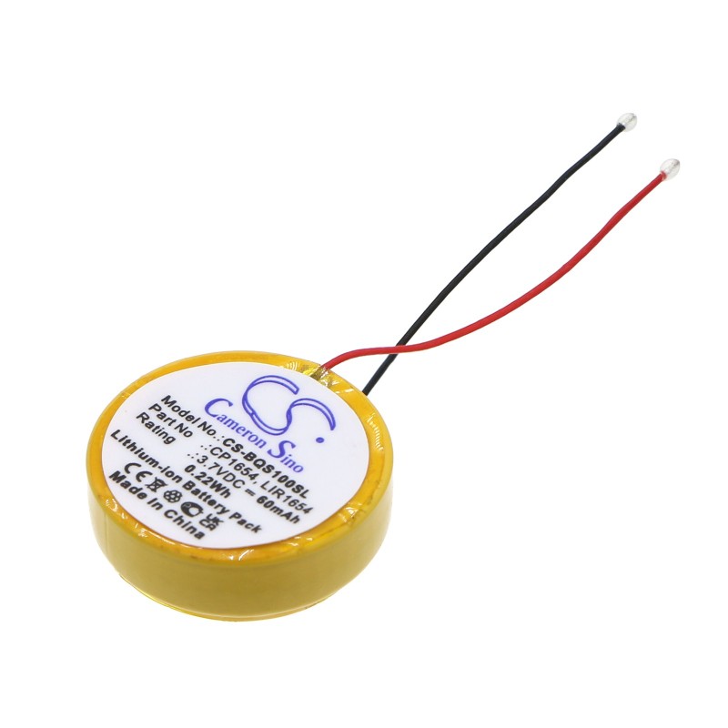 Batterie pour Bose CP1654 (60 mAh/0.22 Wh, 3.7 V)