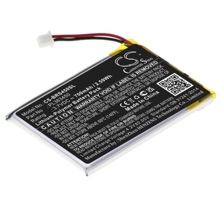 Batterie pour BlueParrott S450-XT (700 mAh/2.59 Wh, 3.7 V)