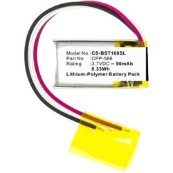 Batterie pour Beats CPP-566 (90 mAh/0.33 Wh, 3.7 V)