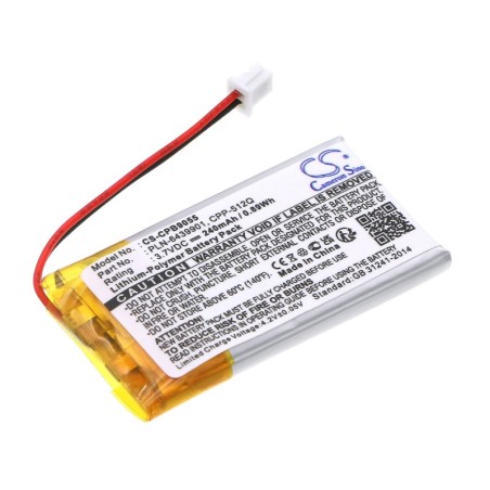 Batterie pour Plantronics CS55 (240 mAh/0.89 Wh, 3.7 V)