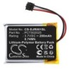 Batterie pour DJI MIC RX (200 mAh/0.74 Wh, 3.7 V)