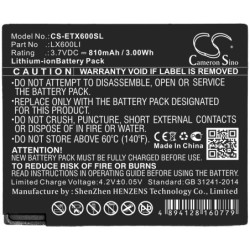 Batterie pour Eartec UltraLITE (810 mAh/3 Wh, 3.7 V)