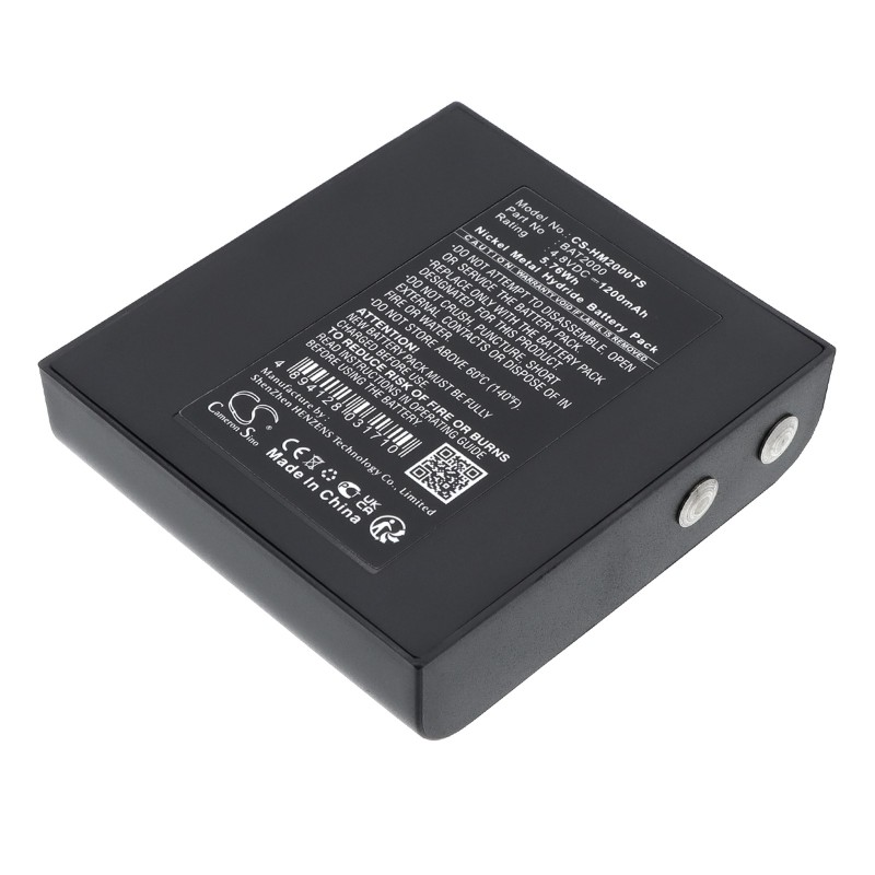 Batterie pour HME BAT2000 (1200 mAh/5.76 Wh, 4.8 V)