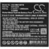 Batterie pour HME COM 2000 (2000 mAh/9.6 Wh, 4.8 V)