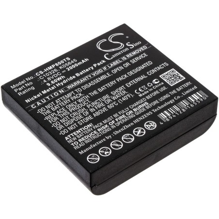 Batterie pour HME K05645 (2000 mAh/9.6 Wh, 4.8 V)