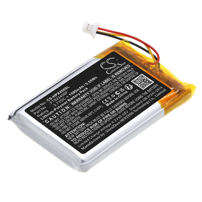 Batterie pour HyperX Cloud Orbit S (1500 mAh/5.55 Wh, 3.7 V)