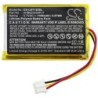 Batterie pour Listen Technologies Audio Guide (1100 mAh/4.07 Wh, 3.7 V)
