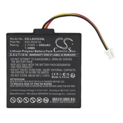 Batterie pour Logitech Zone Wireless 2 (350 mAh/1.3 Wh, 3.7 V)