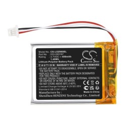 Batterie pour Logitech Zone (400 mAh/1.48 Wh, 3.7 V)