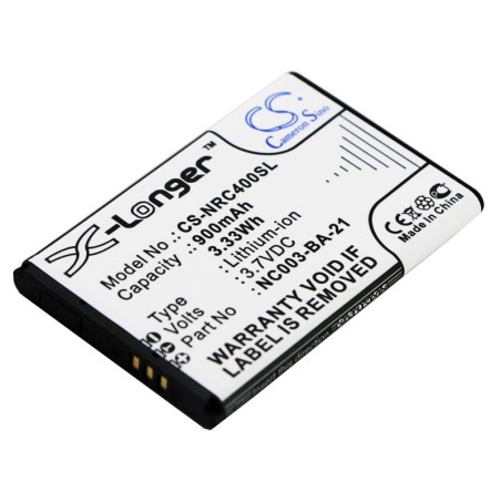 Batterie pour Nolan B4 RCS Kits (900 mAh/3.33 Wh, 3.7 V)