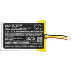 Batterie pour Phonak ComPilot (300 mAh/1.11 Wh, 3.7 V)