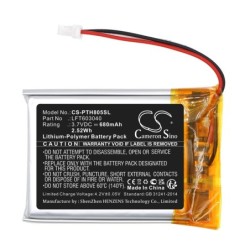 Batterie pour Philips TAPH805 (680 mAh/2.52 Wh, 3.7 V)