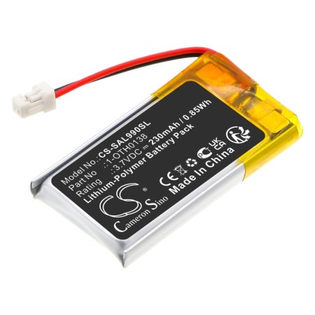 Batterie pour Samson AirLine 88 (230 mAh/0.85 Wh, 3.7 V)