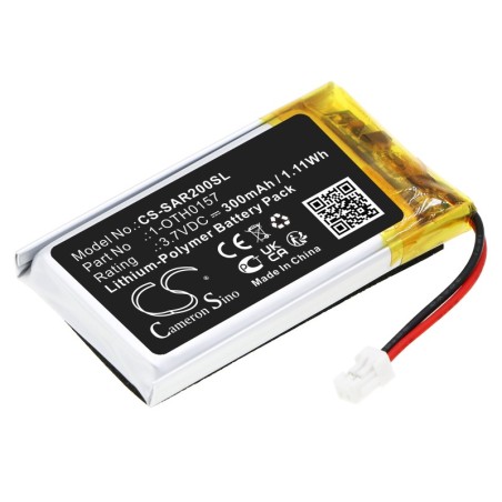 Batterie pour Samson Micro AR2 receiver (300 mAh/1.11 Wh, 3.7 V)