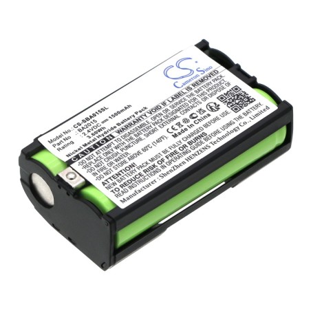 Batterie pour Sennheiser BA2015G2 (1500 mAh/3.6 Wh, 2.4 V)