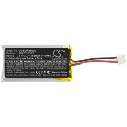 Batterie pour Sennheiser 1000807 (450 mAh/1.67 Wh, 3.7 V)