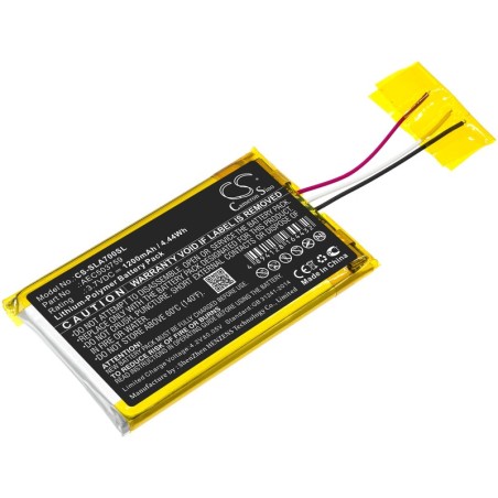 Batterie pour SteelSeries Arctis 7 (1200 mAh/4.44 Wh, 3.7 V)