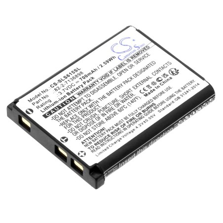 Batterie pour SteelSeries 61527 (700 mAh/2.59 Wh, 3.7 V)