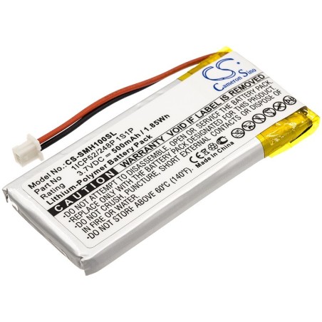 Batterie pour Sena SMH-10 (500 mAh/1.85 Wh, 3.7 V)