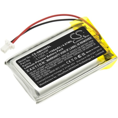 Batterie pour Sena SP46 (1100 mAh/4.07 Wh, 3.7 V)