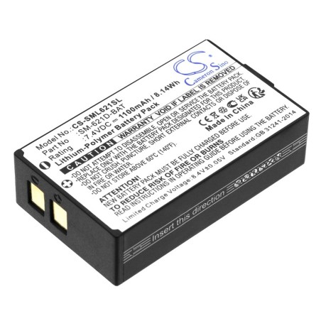 Batterie pour Simolio SM-621 (1100 mAh/8.14 Wh, 7.4 V)