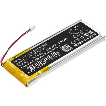 Batterie pour Sena 10U (250 mAh/0.93 Wh, 3.7 V)