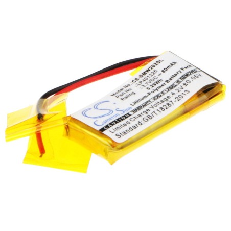 Batterie pour Sony LP401225 (80 mAh/0.3 Wh, 3.7 V)