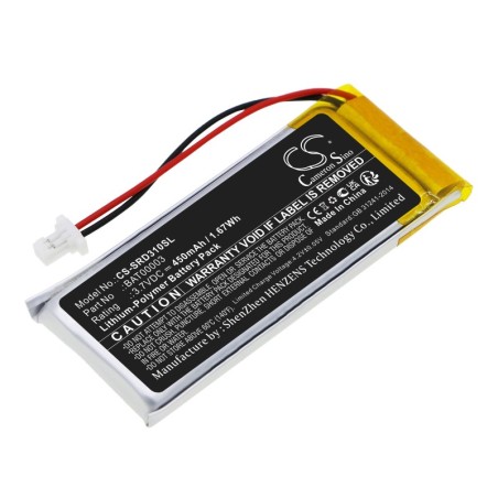 Batterie pour Cardo BAT00003 (450 mAh/1.67 Wh, 3.7 V)