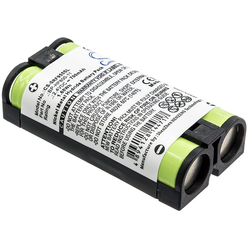 Batterie pour Sony MDR-RF995 (700 mAh/1.68 Wh, 2.4 V)