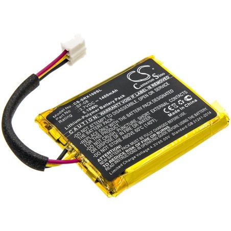 Batterie pour Sony SF-08 (1400 mAh/5.18 Wh, 3.7 V)